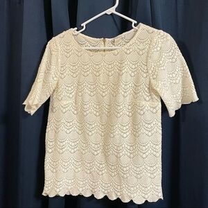 Club Monaco lace top